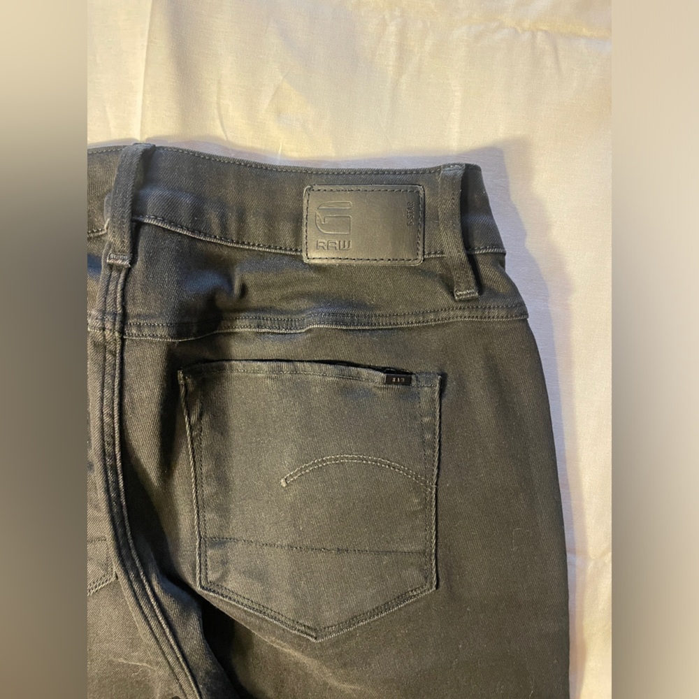Raw Black Jeans